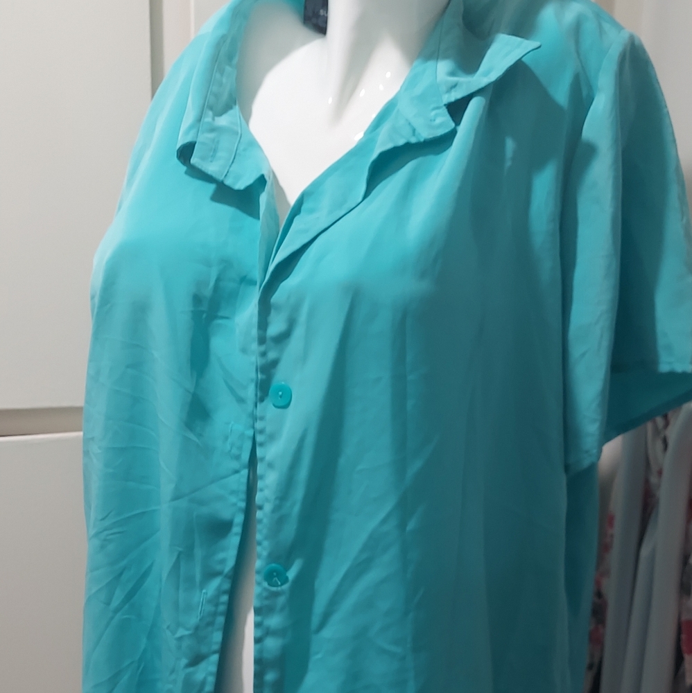 turquoise 2x women's suit